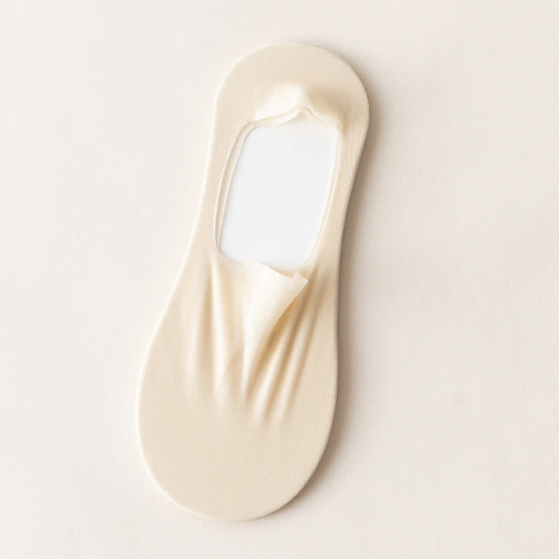 Chaussettes invisibles Plusock Ice Silk (5 paires) - Nu - EU35-38 (US5-7) - image 11