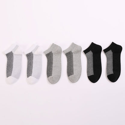 Chaussettes hautes à coutures colorées (3 paires)