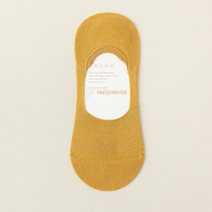 Chaussettes invisibles respirantes en maille (5 paires) - Jaune - EU39-46 (US5-12) - image 22