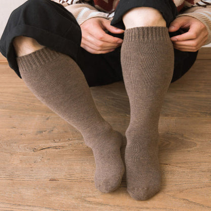 Chaussettes thermiques épaisses montantes jusqu'aux genoux (5 paires) - image 5