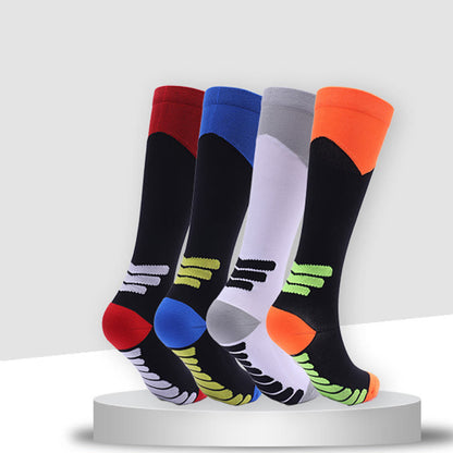 Chaussettes de compression hautes pour le sport (2 paires) - image 0