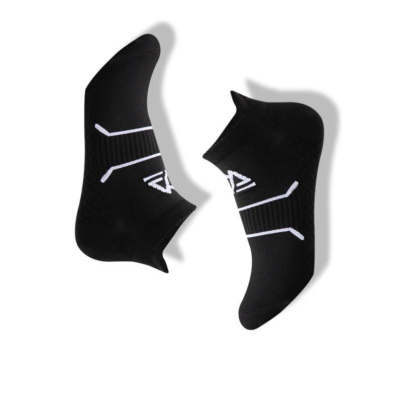 Chaussettes de compression athlétiques rembourrées grande taille (7 paires) - Noir - EU40-45 (US 8-12) - image 8