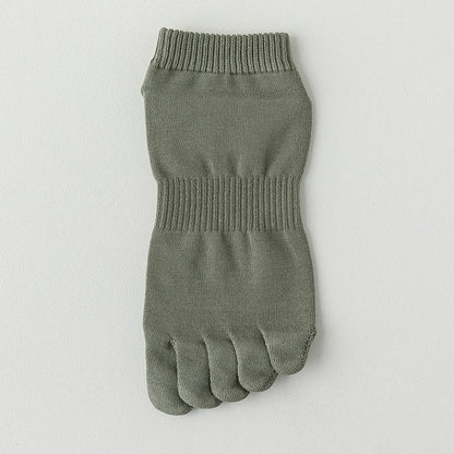 Chaussettes d'alignement des cinq orteils (5 paires) - Vert armée - EU39-46 (US5-12) - image 20