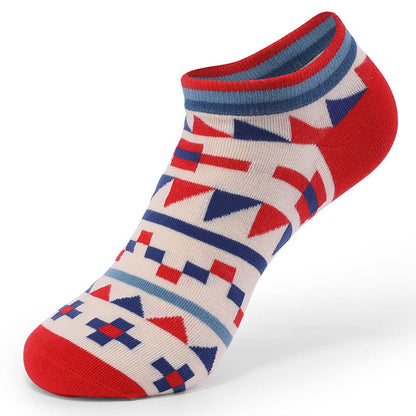 Chaussettes contrastées (5 paires) - image 7