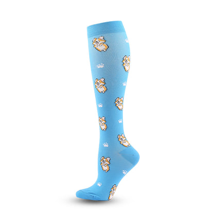 Chaussettes de compression à motif panda mignon (6 paires) - image 6