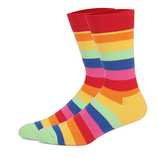 Chaussettes Pride Crew grande taille (5 paires) - image 1