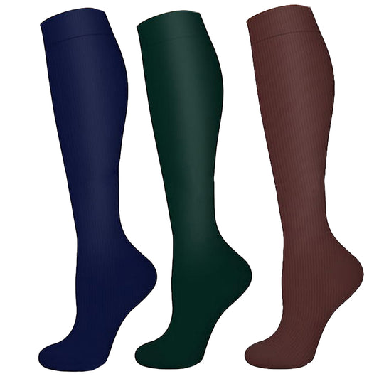 Chaussettes de compression unisexes (3 paires) - image 0