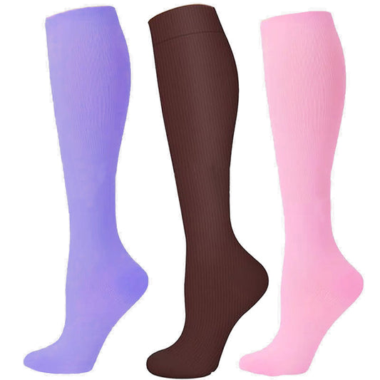 Chaussettes de compression de fitness (3 paires) - image 0