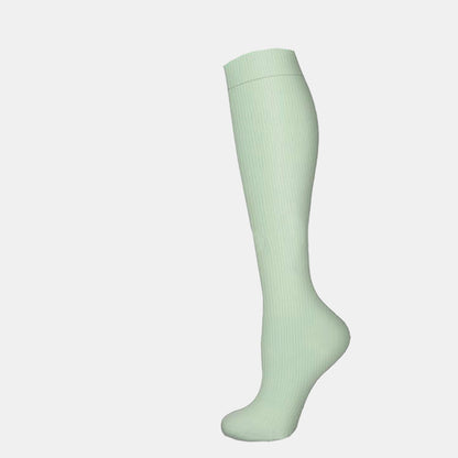 Chaussettes de compression de couleur claire (3 paires) - image 1