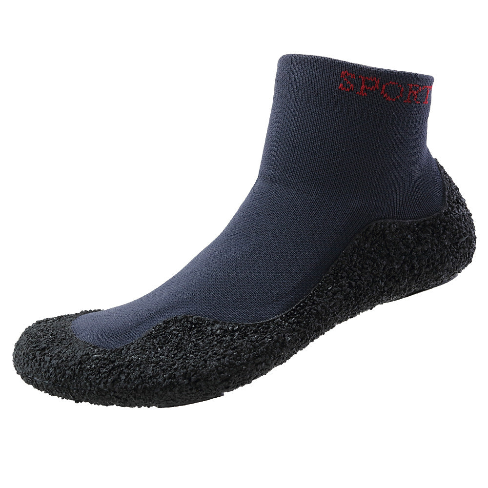 Chaussures chaussettes pieds nus légères grande taille - Bleu foncé - US12 - image 7