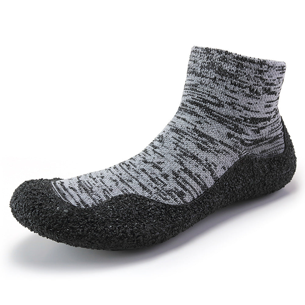 Chaussures chaussettes pieds nus légères grande taille - Gris clair - US12 - image 9