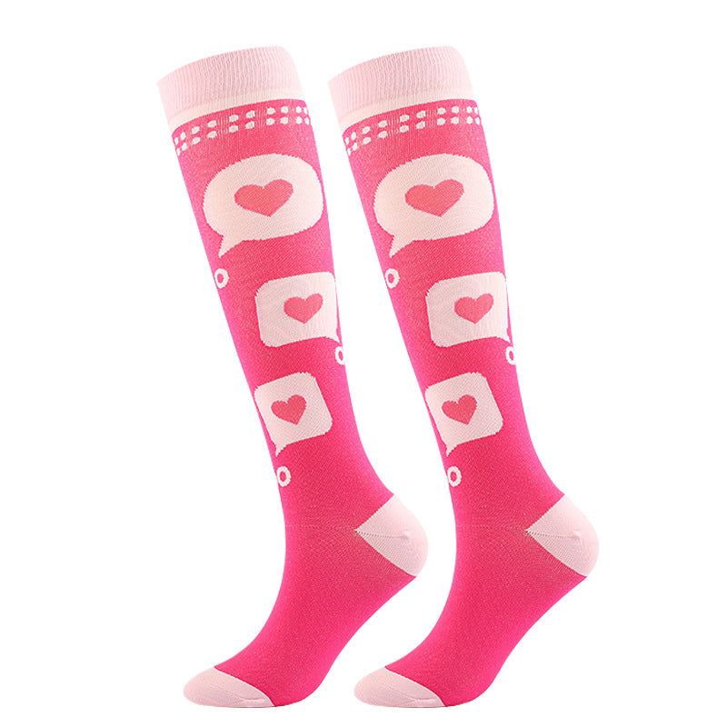 Chaussettes de compression Heart Love (6 paires)