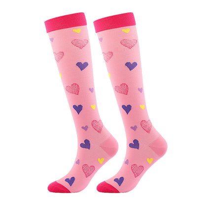 Chaussettes de compression Heart Love (6 paires)