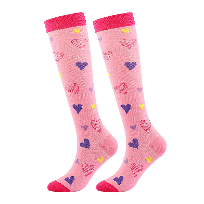 Chaussettes de compression Heart Love (6 paires) - image 1