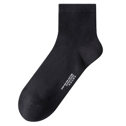 Chaussettes en coton doux (3 paires) - Noir - EU40-47 (US7-12,5) - image 9