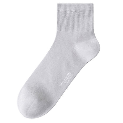 Chaussettes en coton doux (3 paires) - Gris clair - EU40-47 (US7-12,5) - image 11