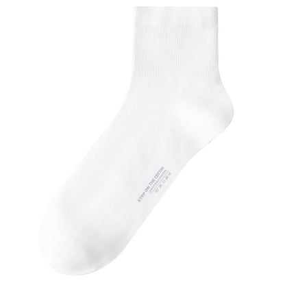 Chaussettes courtes en coton doux Plusock (3 paires) - Blanc - EU40-47 (US7-12,5) - image 10