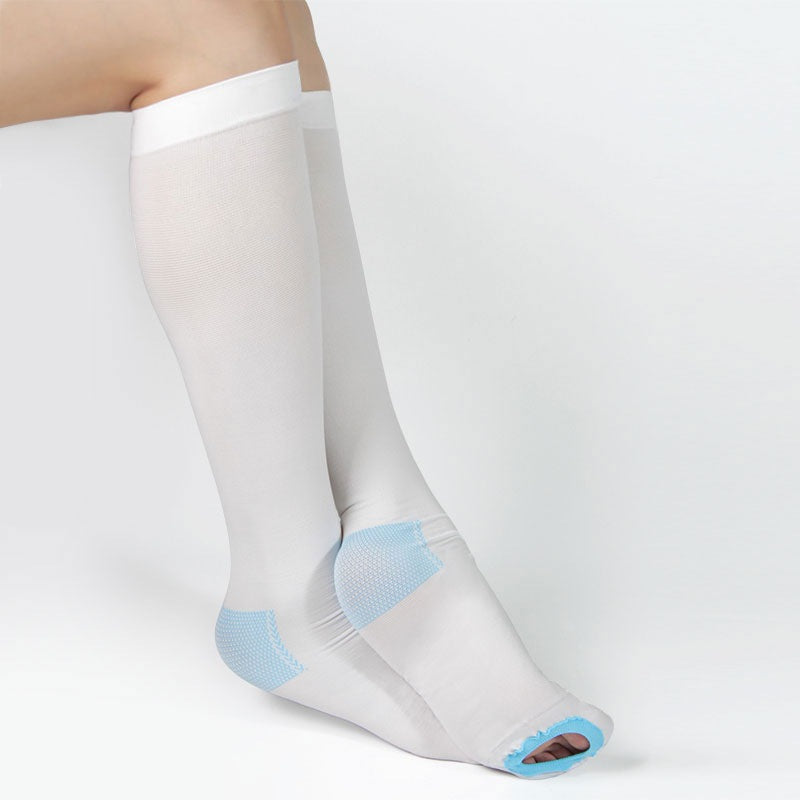 Chaussettes de compression médicales hautes taille grande - image 2
