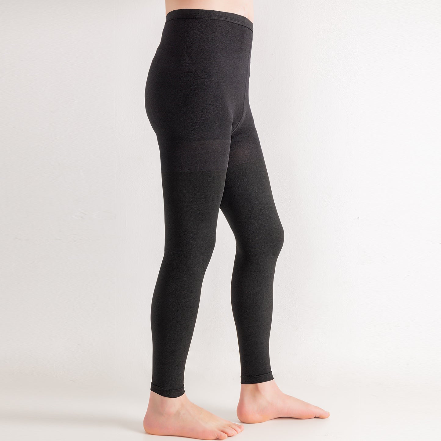 Collants de compression médicaux sans pieds grande taille (15-20 mmHg) - image 0