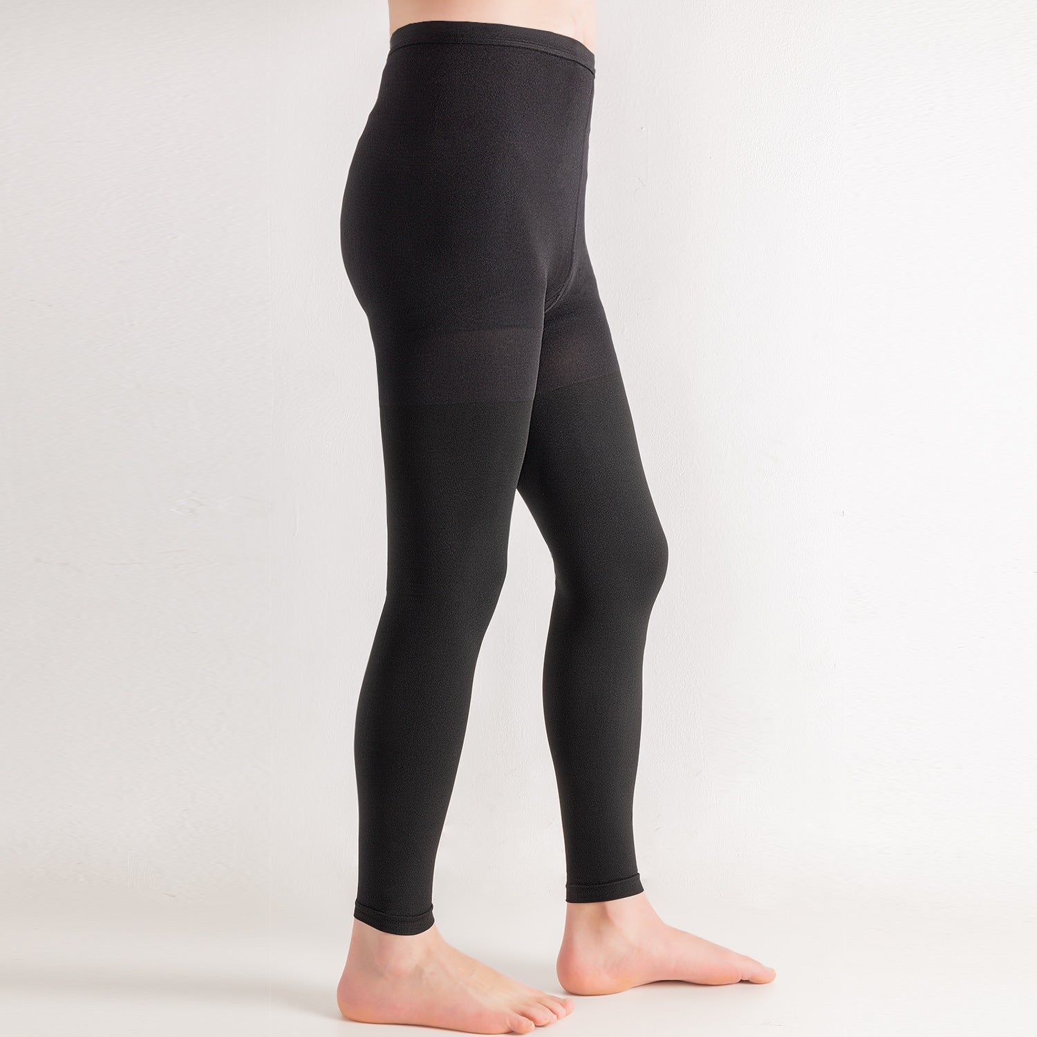 Collants de compression médicaux sans pieds grande taille (15-20 mmHg) - image 0