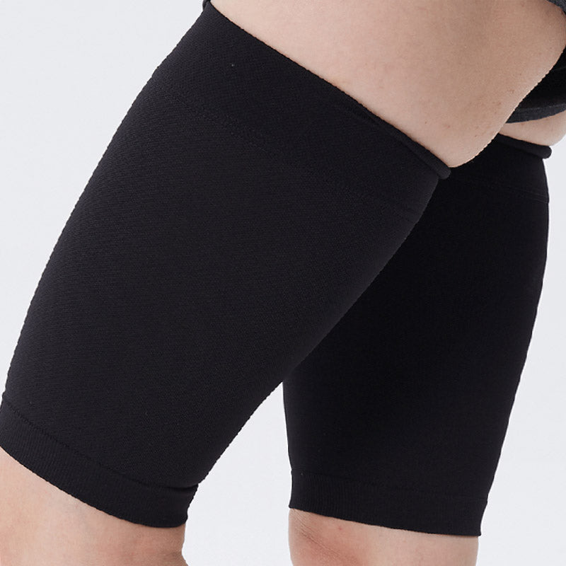 Manchon de compression pour cuisse grande taille unisexe - Noir - 4XL - image 17