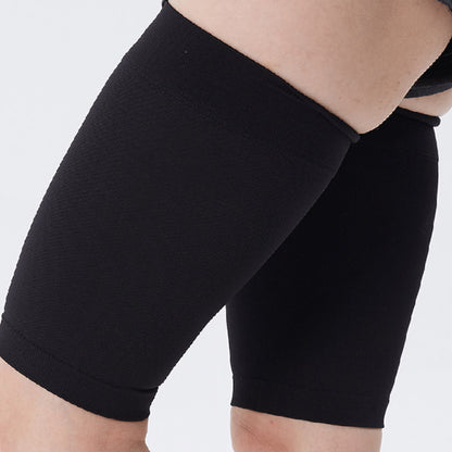 Manchon de compression pour cuisse grande taille unisexe - Noir - 4XL - image 17
