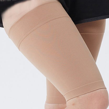 Manchon de compression pour cuisse grande taille unisexe - Nu - 4XL - image 20