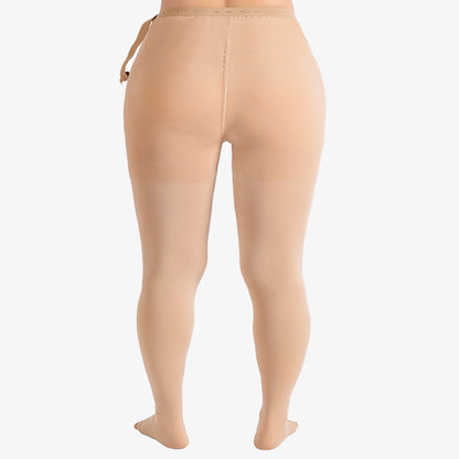 Collants de contention médicaux sans pieds pour femmes enceintes, grande taille (15-20 mmHg) - image 3