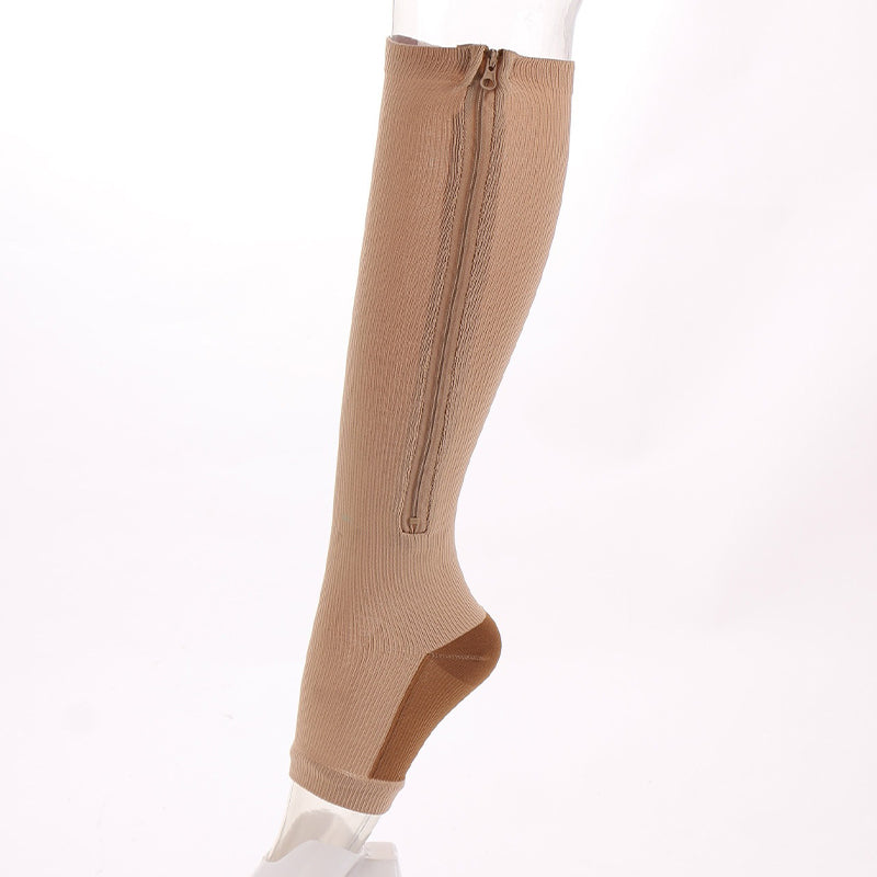 Chaussettes de compression sans orteils grande taille (3 paires) - image 6