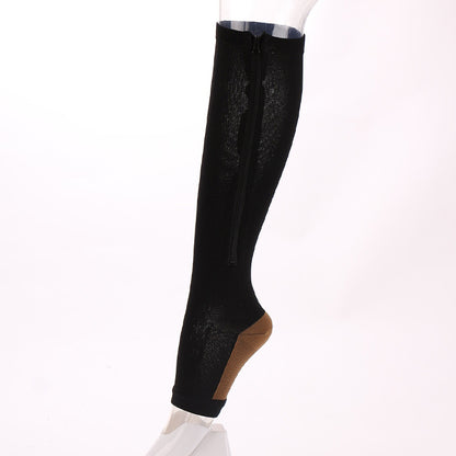 Chaussettes de compression sans orteils grande taille (3 paires) - image 4