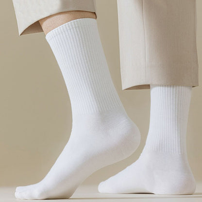 Chaussettes douces de couleur unie (6 paires) - image 3