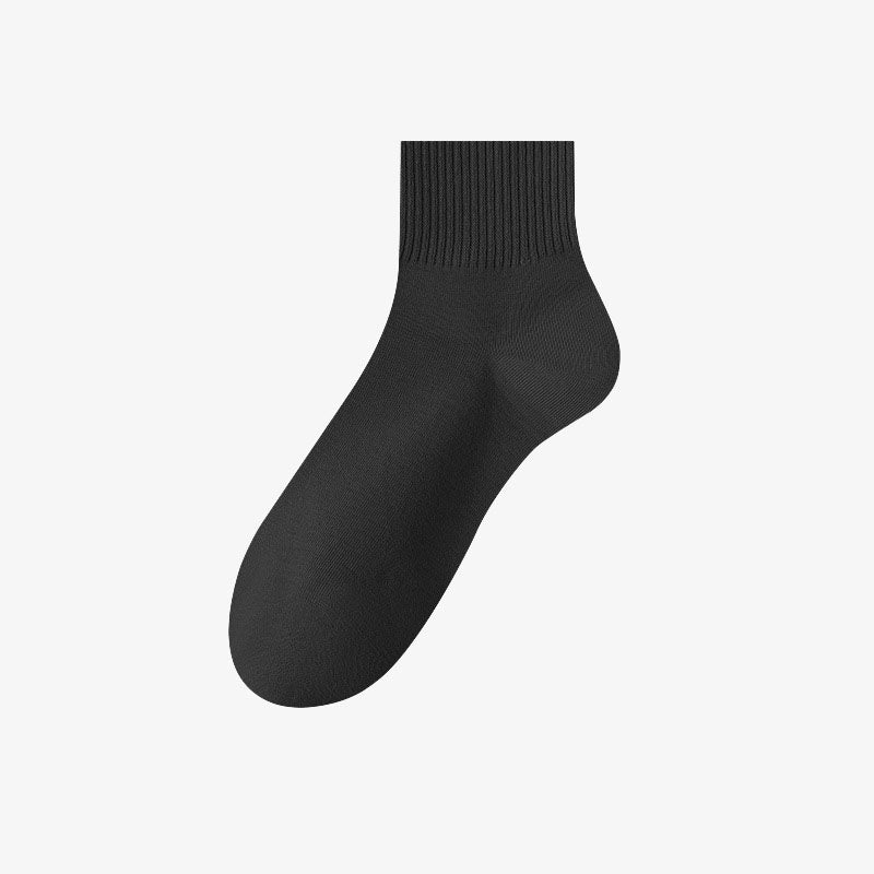 Chaussettes douces de couleur unie (6 paires) - Noir - Cheville - EU36-43 (US3-9) - image 14