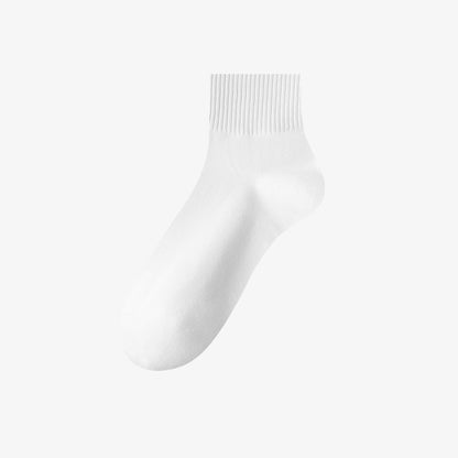 Chaussettes douces unies Plusock (6 paires) - Blanc - Cheville - EU36-43 (US3-9) - image 17