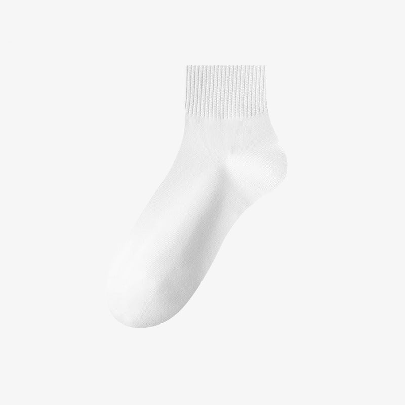 Chaussettes douces de couleur unie (6 paires) - Blanc - Cheville - EU36-43 (US3-9) - image 17