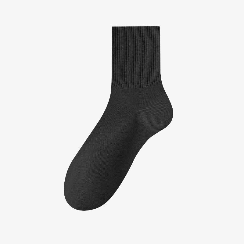 Chaussettes douces unies Plusock (6 paires) - Noir - Quart - EU36-43 (US3-9) - image 15