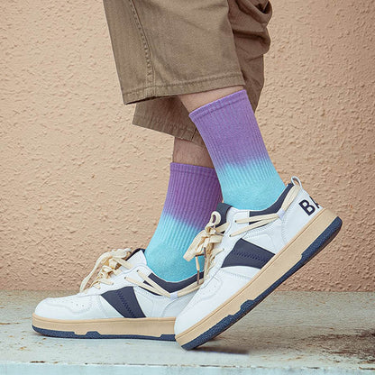 Chaussettes courtes Plusock Fashion à dégradé de couleurs (5 paires) - image 3