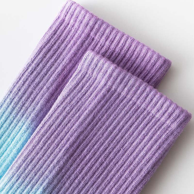 Chaussettes courtes dégradées tendance (5 paires) - image 13