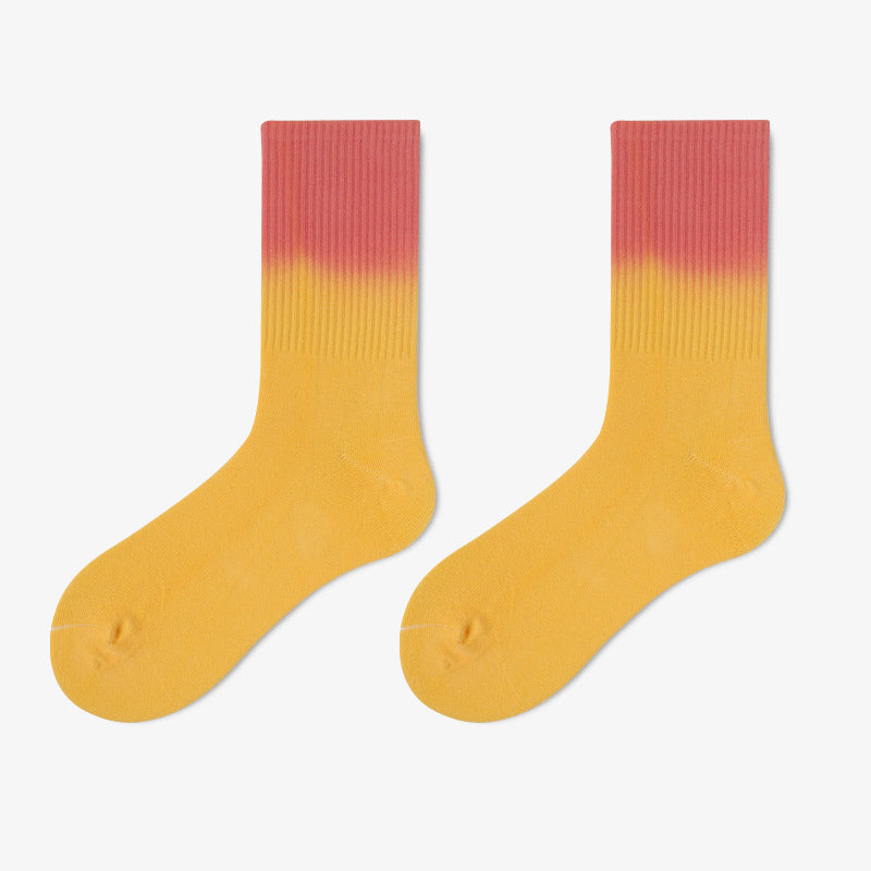 Chaussettes courtes dégradées tendance (5 paires) - image 8