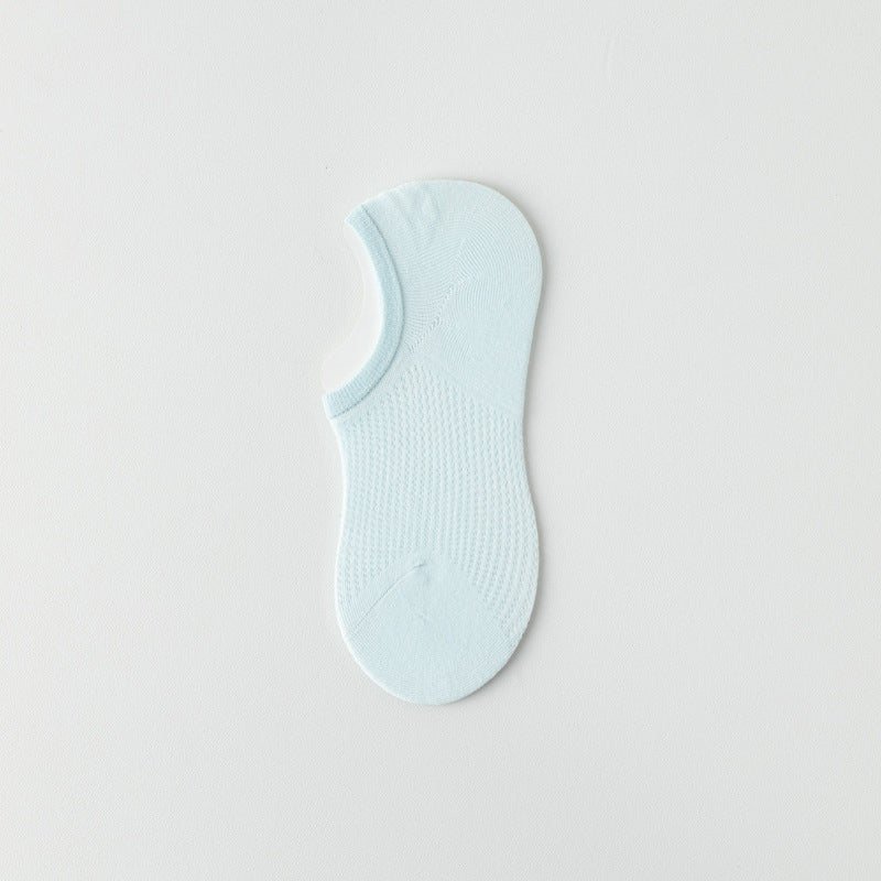 Chaussettes de sport basses invisibles (10 paires) - Bleu clair - EU36-40 (US3-7) - image 11
