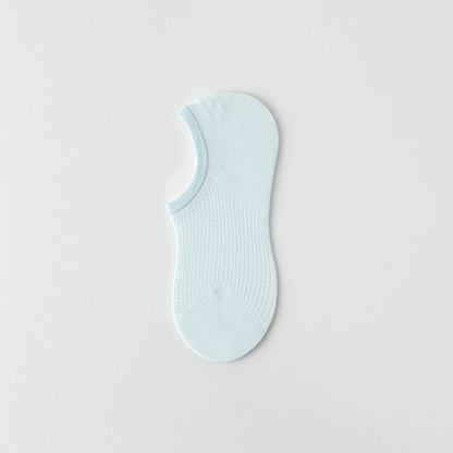 Chaussettes de sport basses invisibles (10 paires) - Bleu clair - EU36-40 (US3-7) - image 11