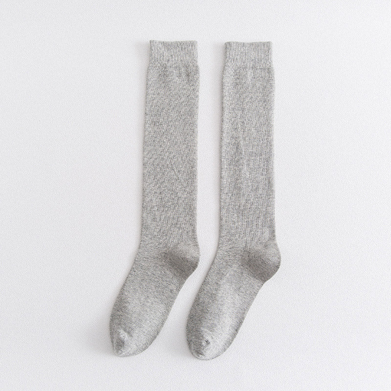 Chaussettes hautes élastiques Plusock (3 paires) - Gris clair - EU39-45 (US6-11) - image 13