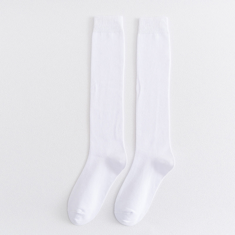 Chaussettes hautes élastiques (3 paires) - Blanc - EU39-45 (US6-11) - image 15