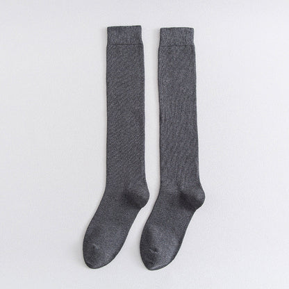 Chaussettes hautes élastiques Plusock (3 paires) - Gris foncé - EU39-45 (US6-11) - image 19