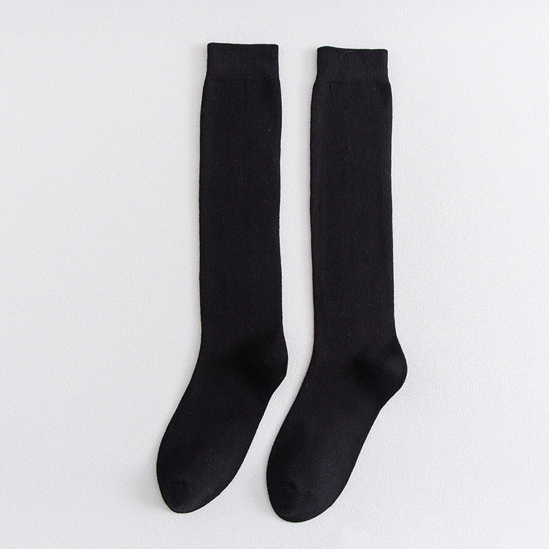 Chaussettes hautes élastiques (3 paires) - Noir - EU39-45 (US6-11) - image 18