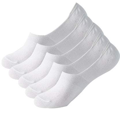 Chaussettes invisibles Plusock absorbant la transpiration (10 paires) - Blanc - EU39-44 (US6-10) - image 16