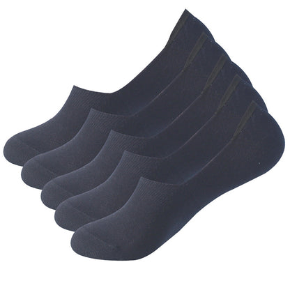 Chaussettes invisibles Plusock absorbant la transpiration (10 paires) - Bleu marine - EU39-44 (US6-10) - image 13