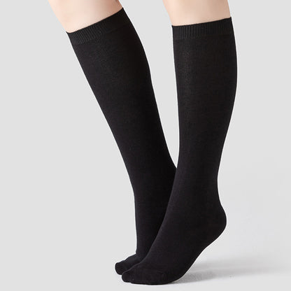 Chaussettes hautes douces pour la peau Plusock (2 paires) - Noir - Convient aux personnes de 88 à 220 lb - image 0