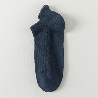 Chaussettes respirantes en maille (10 paires) - Bleu marine - EU44-50 (US10-15) - image 13