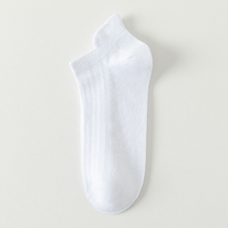 Chaussettes respirantes en maille grande taille (10 paires)