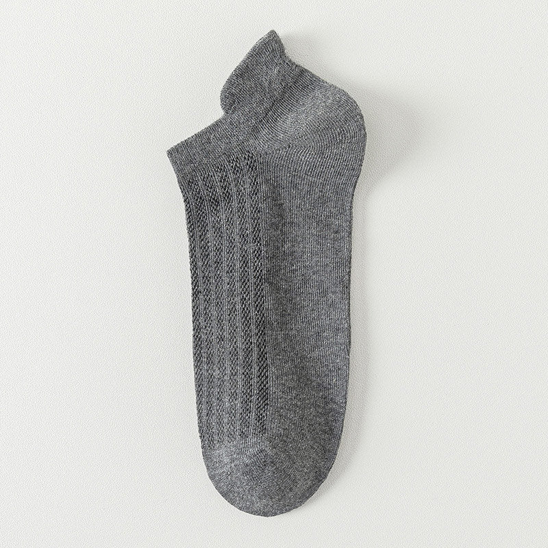 Chaussettes respirantes en maille (10 paires) - Gris foncé - EU44-50 (US10-15) - image 9